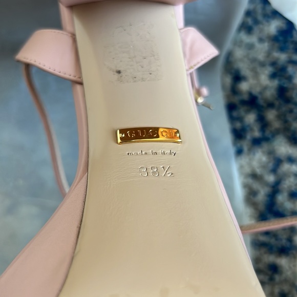 RARE Gucci MARMONT 55 PLATFORM SANDAL 38.5 / 8.5 - Picture 11 of 11